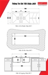 Chậu rửa chén Carysil JAC1